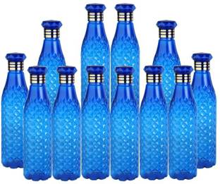 ELEGIOUS Crystal Clear Water Bottle for Fridge, for Home Office School Boy, Unbreakable 1000 ml Bottle