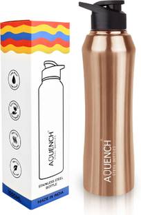 AQUENCH Rush Metallic Steel Sipper Water Bottle for Adults Steel Sipper Bottle 1000 ml Sipper