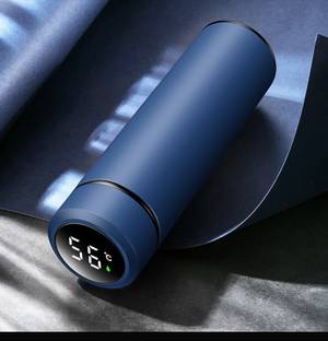 aaryashoppy 500 ML Thermos Insulated Hot Cold Flask LED Temperature Display Vacuum Bottle 500 ml Flask