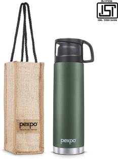 pexpo Fererro 500, Hot&Cold ISI Certified Insulated Thermosteel Water Bottle Leakproof 500 ml Flask