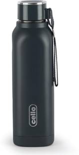 cello Puro Steel-X Royce 600 | PU Insulation | Leak Proof | Wide Mouth | 530 ml Bottle