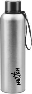 MILTON Aura 1000 Thermosteel Water Bottle, ISI Certified, 24 Hr Hot and Cold 1050 ml Flask