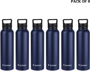 Kreme LIFT BLU 1L PK6 1000 ml Steel Bottle