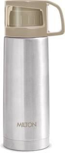 MILTON Thermosteel Glassy Drinking Cup Lid, 350 Ml, Grey 350 ml Flask
