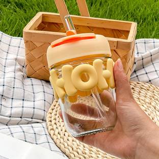 VIBEIN 470 ml Glass Bottle