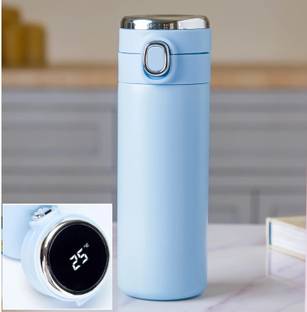 Iktu Vacuum Insulated Water Bottle LED Temperature Display S304 Stainless Steel Flask 420 ml Steel Flask