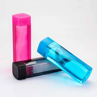 BELLERBIRD Premium Quality Square Shape water bottle set of fridge 1000 ml Plastic Bottle