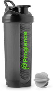 Progience Gym Shaker Bottle with Whisk Ball | BPA-Free Plastic Protein Mixer 700 ml Shaker