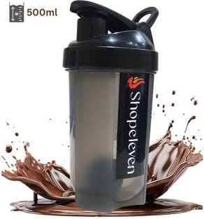 Fit Carve Protein Shaker Blender Bottle with Blender Ball 500 ml Shaker 500 ml Shaker