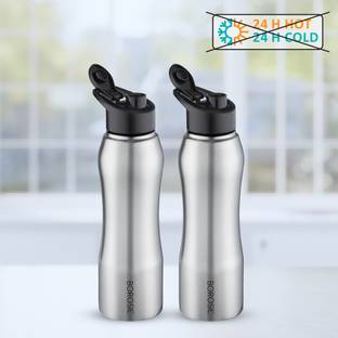 BOROSIL 1000 ml Steel Bottle