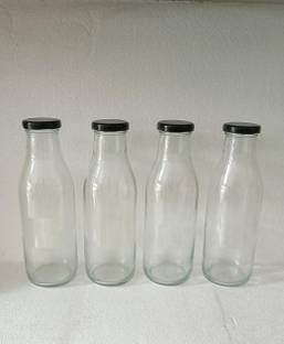 Shree Baake Bihari JI traders 300 ml Glass Bottle
