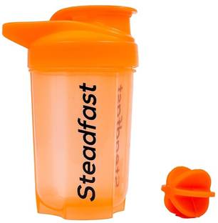 Steadfast NUTRITION Protein Shaker Blender Bottle with Blender Ball 400 ml Shaker