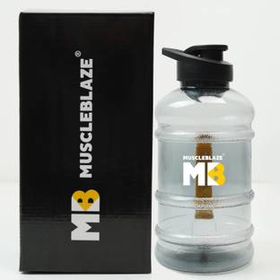 MUSCLEBLAZE Gallon Water Bottle, for Gym, BCAA / Protein Shaker 1500 ml Bottle
