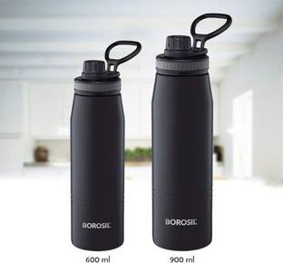 BOROSIL 900 ml Steel Flask