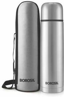 BOROSIL Hydra Thermo 1000 ml Steel Flask