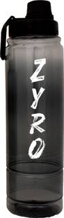 ZYRO Motivational Sipper Water Bottle, With Time & ML Marking, Leak Proof for All Age 1000 ml Bottle