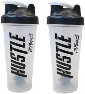 FitPro Gym Shaker Bottle, Shaker Bottles for Protein Shake 100% Leakproof 700 ml Shaker 700 ml Plastic Shaker