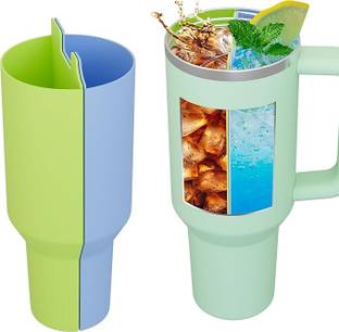 HOUSE OF QUIRK 2-in-1 Drink Separator Compatible with Stanley Cup 1200 ml Bottle