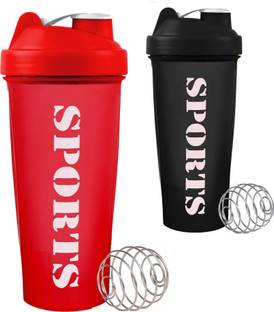 COOL INDIANS Premium Sports Gym shaker Bottle Combo With Blender Ball. 600 ml Shaker