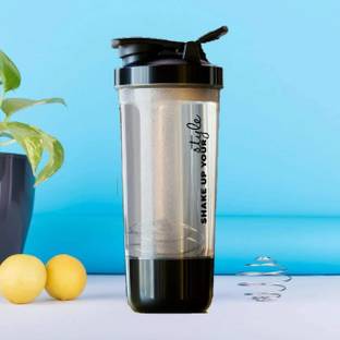 PIVA Multipurpose PRO SHAKER bottle with stainless steel blender ball. 600 ml Shaker