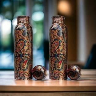 bottlewala Regular 1000 ml Copper Bottle