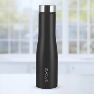 BOROSIL 1000 ml Steel Bottle