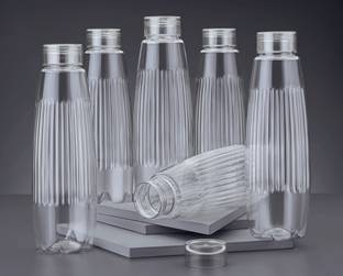 Sloppy Premium Quality Round Shape Fridge School Collage Wate bottle Set 1000 ml