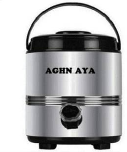 AGHNAYA Steel Hot and Cold Water Dispenser I 5 Liter Size I PU Insulated Thermosteel 5000 ml Flask