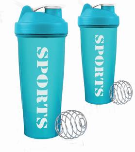 FIT FOCUS Premium Sports Gym shaker Bottle Combo With Blender Ball. 600 ml Shaker
