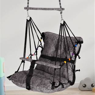 JD ENTERPEISE Cotton Baby Swing Chair for Baby's Folding and Washable1-6 Years with Belt Swing Swings