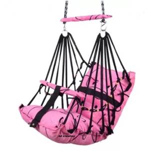 KD CREATION Cotton Swing for Kids Baby's Children Folding and Washable 1-6 Years Swings