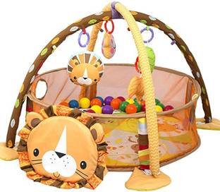 WONDER CREATURES Baby Gym Play Mat, 3?in?1 Newborn Baby Playmat