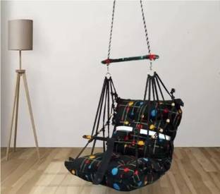 SHOP & WEAR Cotton Swing for Kids Baby 1-6 Years(green colour} Swings