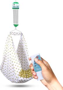 Momtike Automatic cradle for baby vertical motion with remote for new born Bouncer