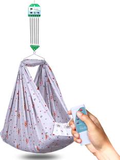 Momtike Automatic cradle for baby up and down motion with remote thottil baby Bouncer