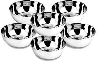 Urvi Creations Steel Serving Bowl bowl 150 ml