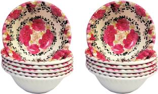 Laserbot Melamine Serving Bowl (5 X 2" INCH) Bowl Servers for Salad,Fruit,Vegetables dal serving FRUIT SERVING