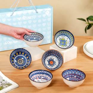 Nestasia Ceramic Serving Bowl Aoki Ceramic Soup Bowl Set