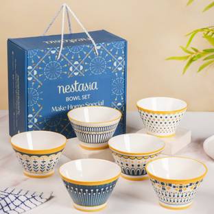 Nestasia Ceramic Serving Bowl Aloha Ceramic Snack Bowl