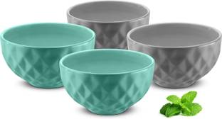 Urban Chef Ceramic Serving Bowl Urban Chef Prism Ceramic Handcrafted Shine Matte - Ceramic Bowl Set - Microwave Safe Salad/ Soup/ Cereal/ Serving Bowl Ideal For Self Use Or Gift for Friends, Anniversary, Birthday Ceramic Serving Bowl