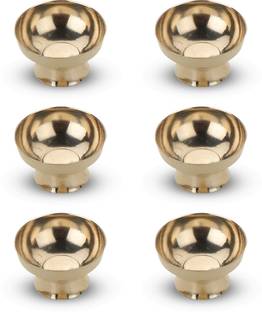 TORPPEZA Pure Indian Traditional Brass Katori pendi Brass (Pack of 6) Table Diya Set