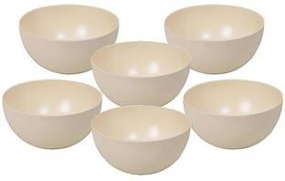 Truly Eco Wooden Serving Bowl Bamboo Plain Design 330ml Bowl-Perfect For Serving Soup ,Cereals lightweight