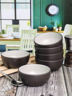 Servewell Melamine Soup Bowl Double Toned 12.3cm - Green Black