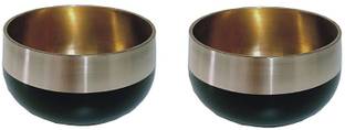 RBHMC BRONZE MASTER Bronze Serving Bowl KANSA Serving Bowl Set of 2 PCS