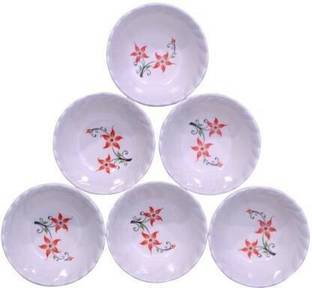 CARNIVAL Melamine Serving Bowl Smart Model(504)Beautyful Serving Bowl/Veg Bowl Set 6 Pcs of Melamine