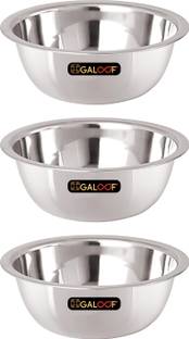 GALOOF Stainless Steel Mixing Bowl Stainless Steel Mixing Bowl , Serving bowl