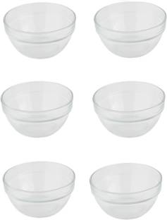 Uniglass Glass Serving Bowl Uniglass Stackable Bowl 105 mm