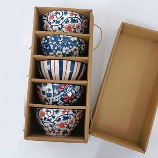 YOMITH Ceramic Soup Bowl Japanese Style Corlorful Bowls for serving Cereal, Soup, Oatmeal, Salad, Pasta
