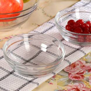 Duralex Glass Cereal Bowl Lys Clear Stackable Bowl 12 CM 6 Pcs - 310 ML