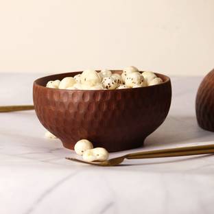 Chokhat Wooden Vegetable Bowl Nakkashi Disposable